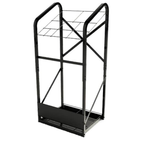 Siffron Black Pvc Cut Pipe Rack R169PKPVCDSPK Zoro